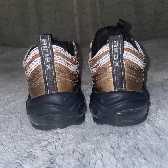 Nike Womens Airmax 97- Metallic Bronze and Black (CT1176-900) - Picture 8 of 8